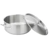 Leegin NSF & Induction stainless steel soup and stock pot with tap for restaurant