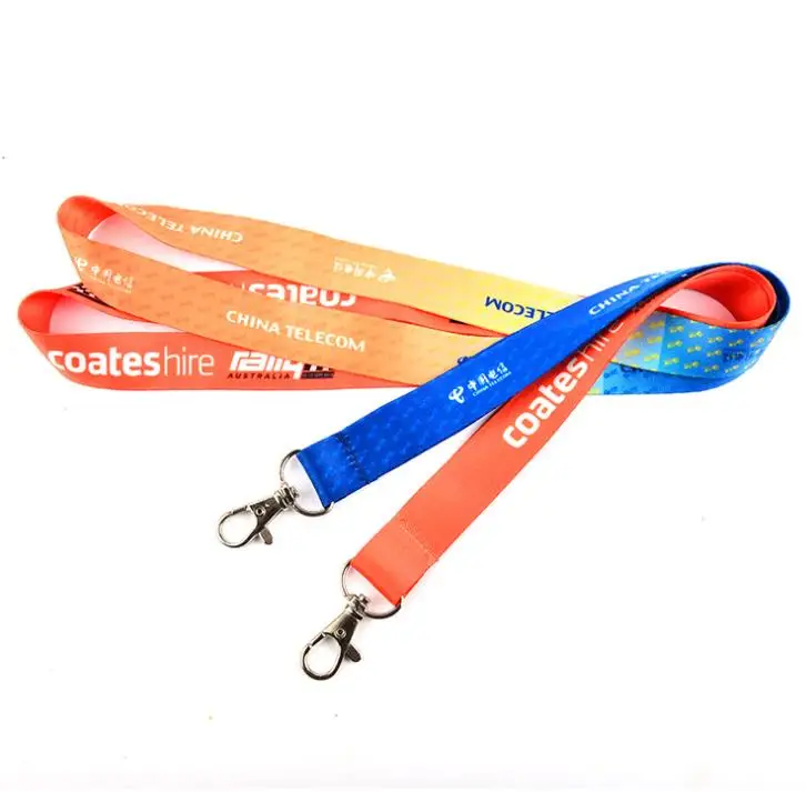 Custom Eco-friendly Rpet Lanyard Recycled Rpet Polyester Neck Lanyards ...