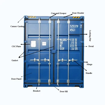 container shipping door parts supply complete larger