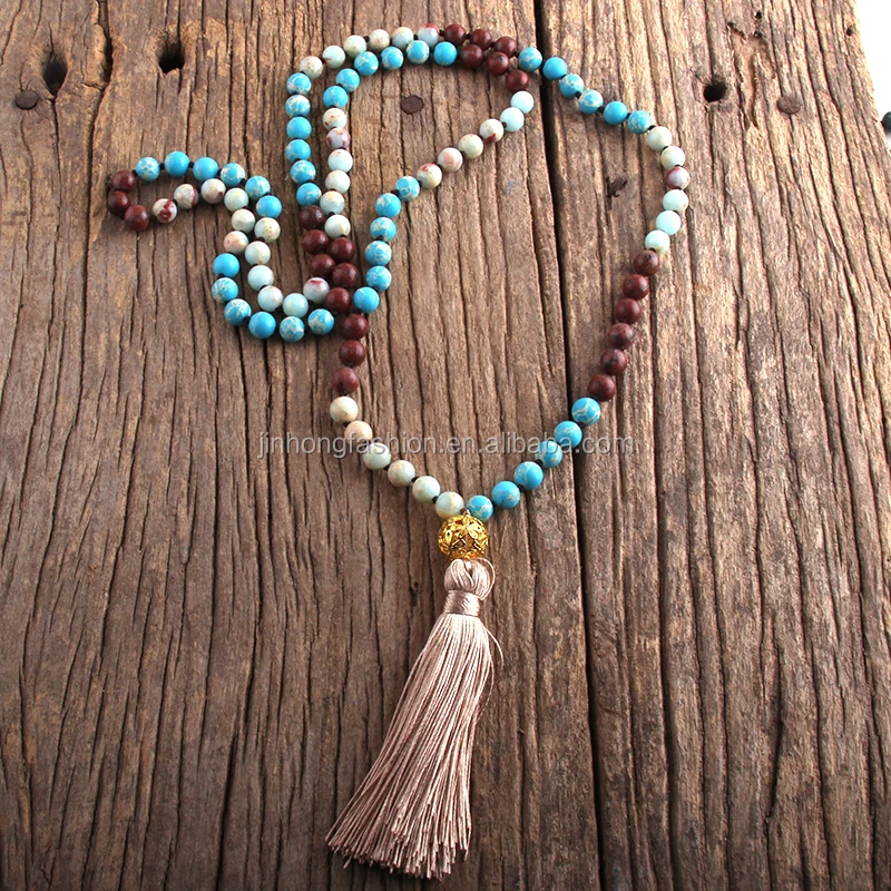 Yoga necklace with tassel Clearance