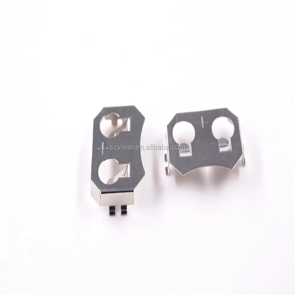 Coin Cell Retainer Cr2032 2032 2020 Smd Tab 20mm Battery Button Cell