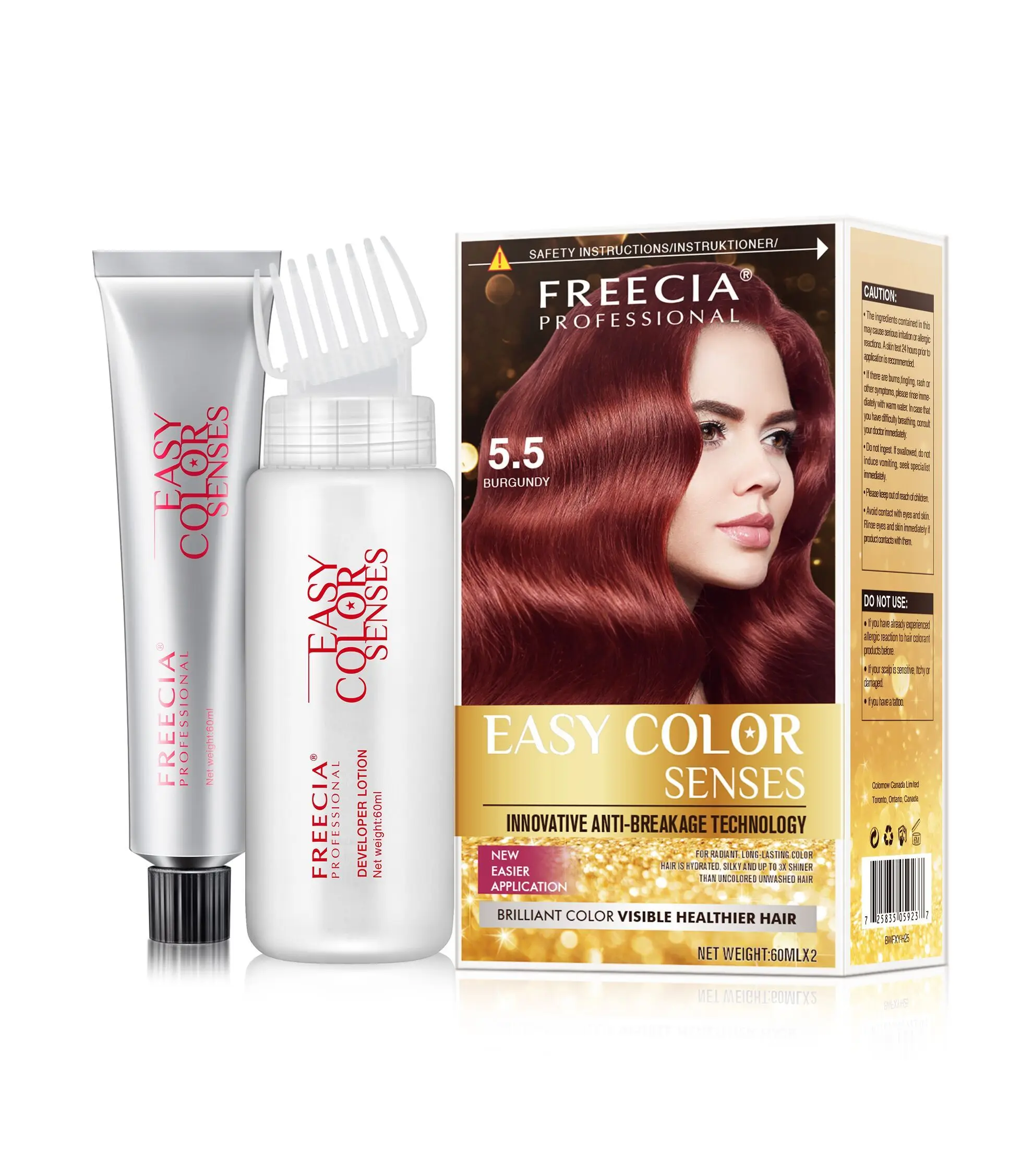 Freecia Home Use Hair Color Kit - Buy Permanent Hair Color,Personal Use Hair  Dye,Hair Dye Kit Product on 