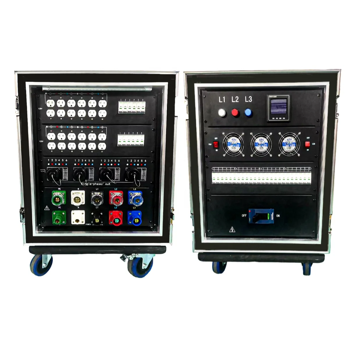 SX Socapex Outlets - 24 Channels Power Distro Box for Live Sound