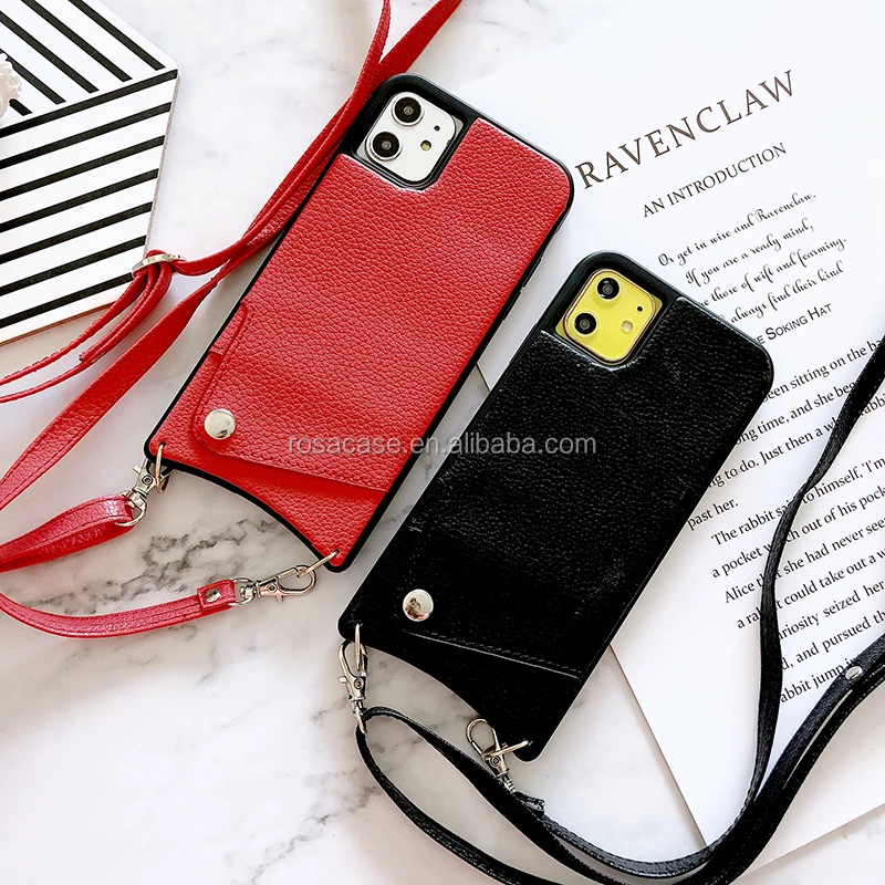 Personized Leather Women Shoulder Mobile Phone Bag Saffiano Leather Mini Crossbody  Bag fit for Iphone 13 14 Pro Max Men Neck Bag - AliExpress