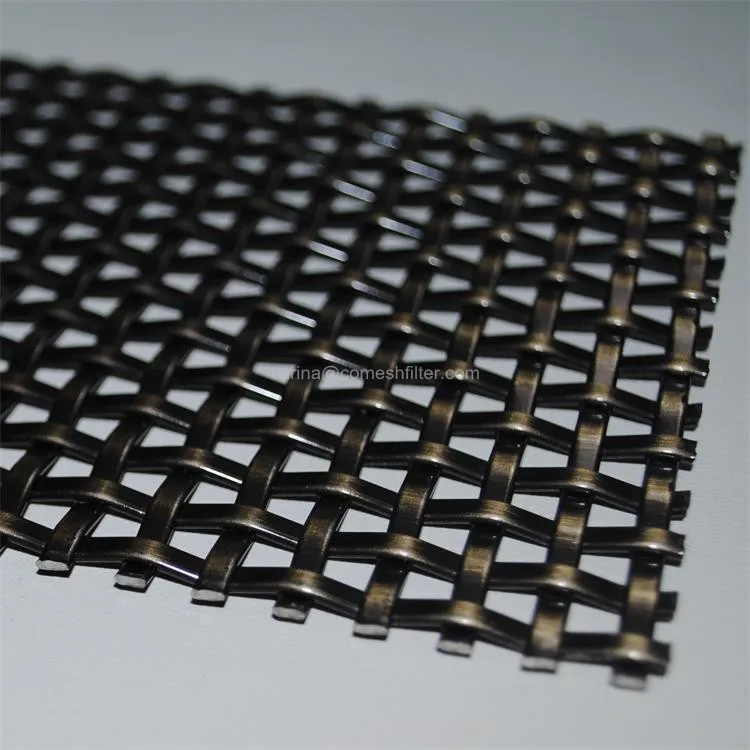 Stainless Steel Mesh Architectural Woven Wire Mesh For