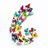 Wedding Party Supplies Colorful 3D Wall Sticker PVC Butterfly Wings 12 pcs Home Decor