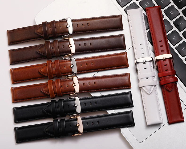 For Dw Watch Strap Women Quality Genuine Leather Watch Band 12mm 14mm