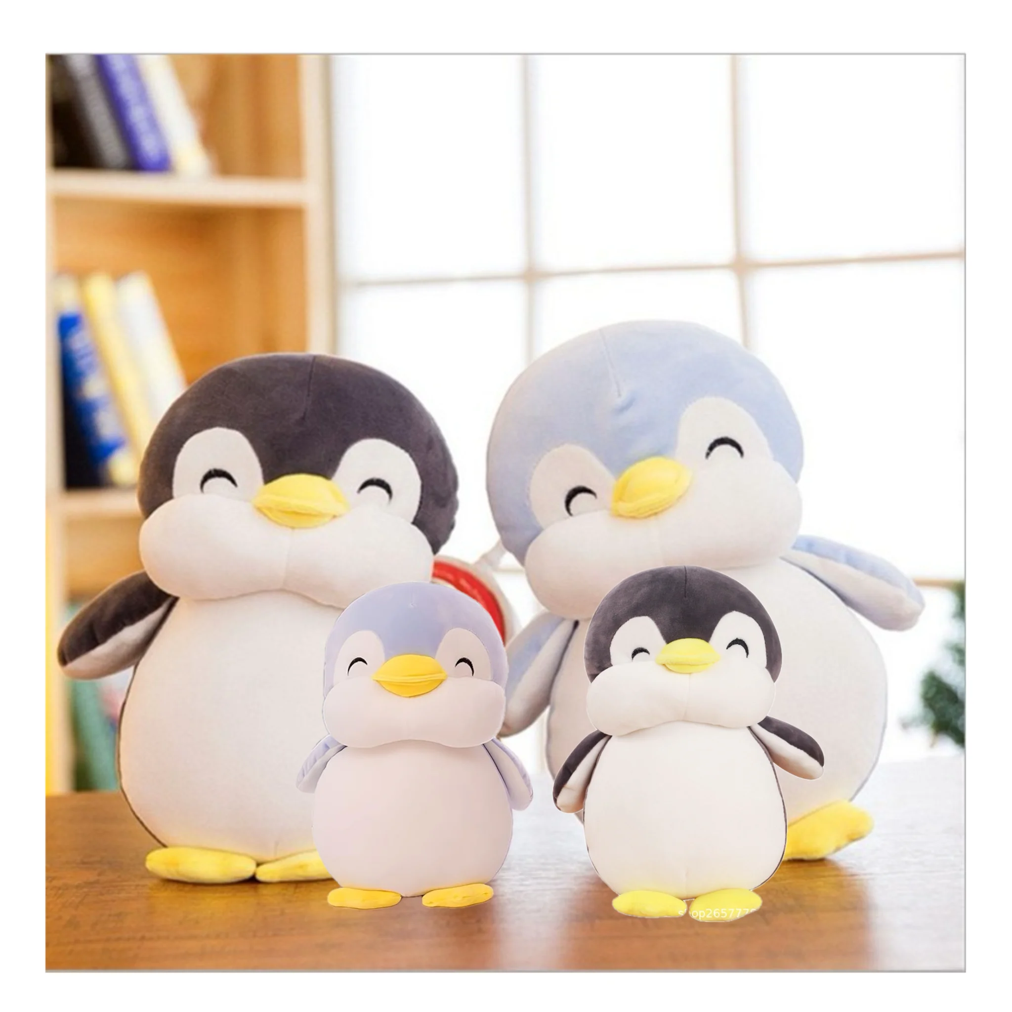 Blue stuffed penguin online