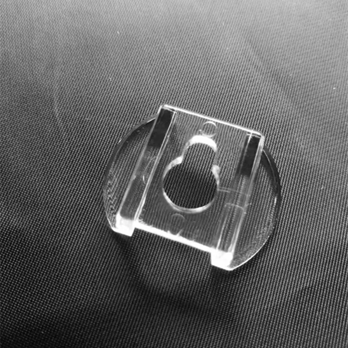 High Quality Clear Wall Hanger Bracket Small Acrylic Plastic Keyhole