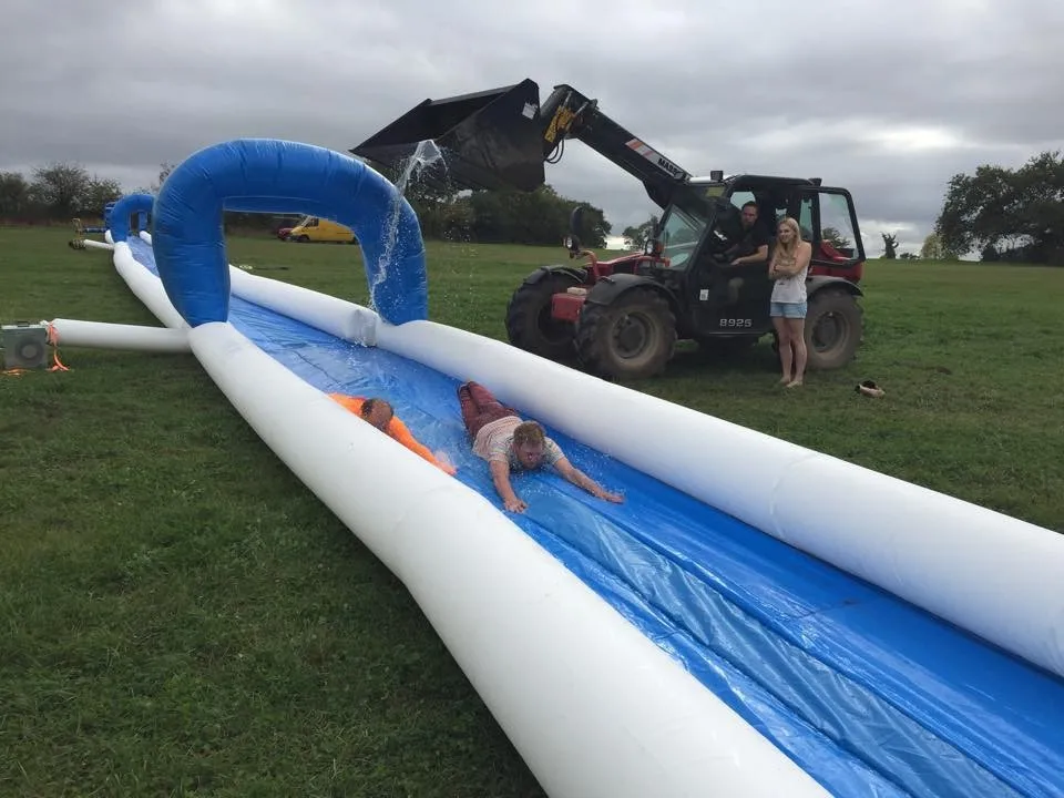 biggest slip and slide