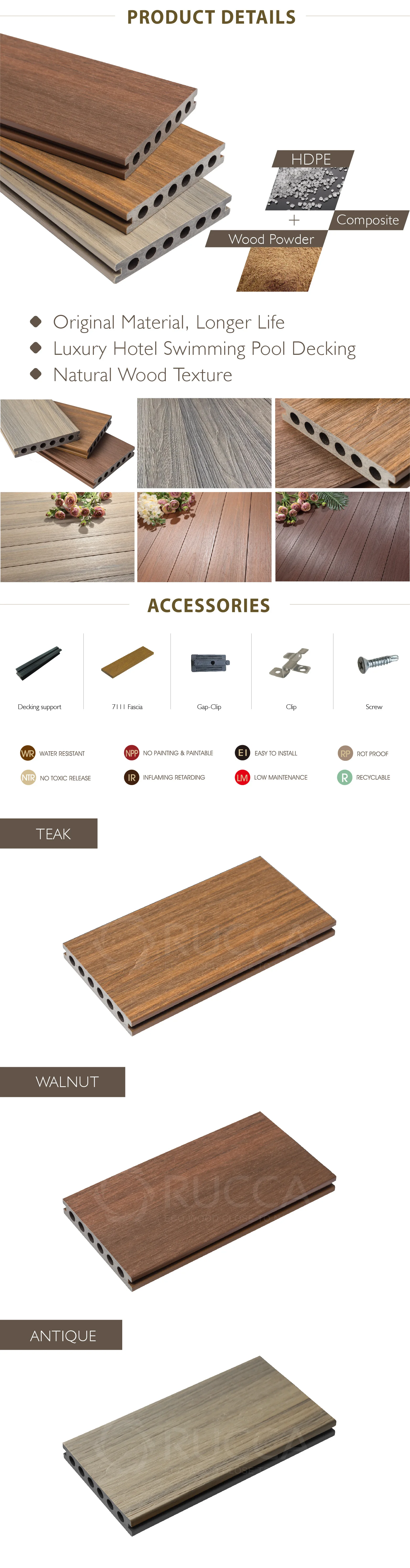 co-extrusion deck