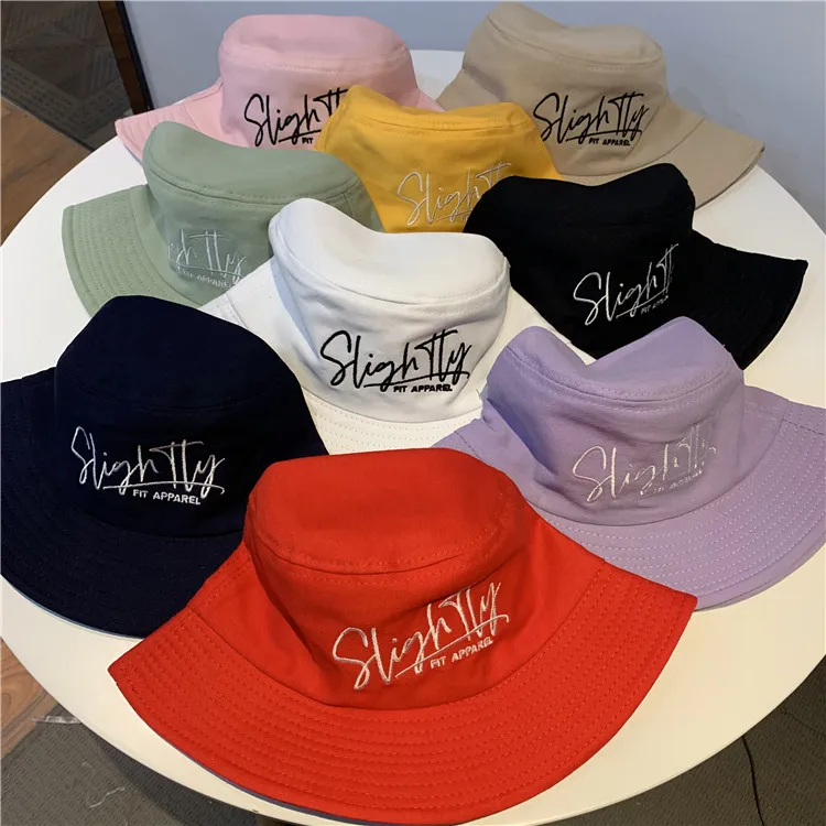Embroidered bucket hat custom Clearance