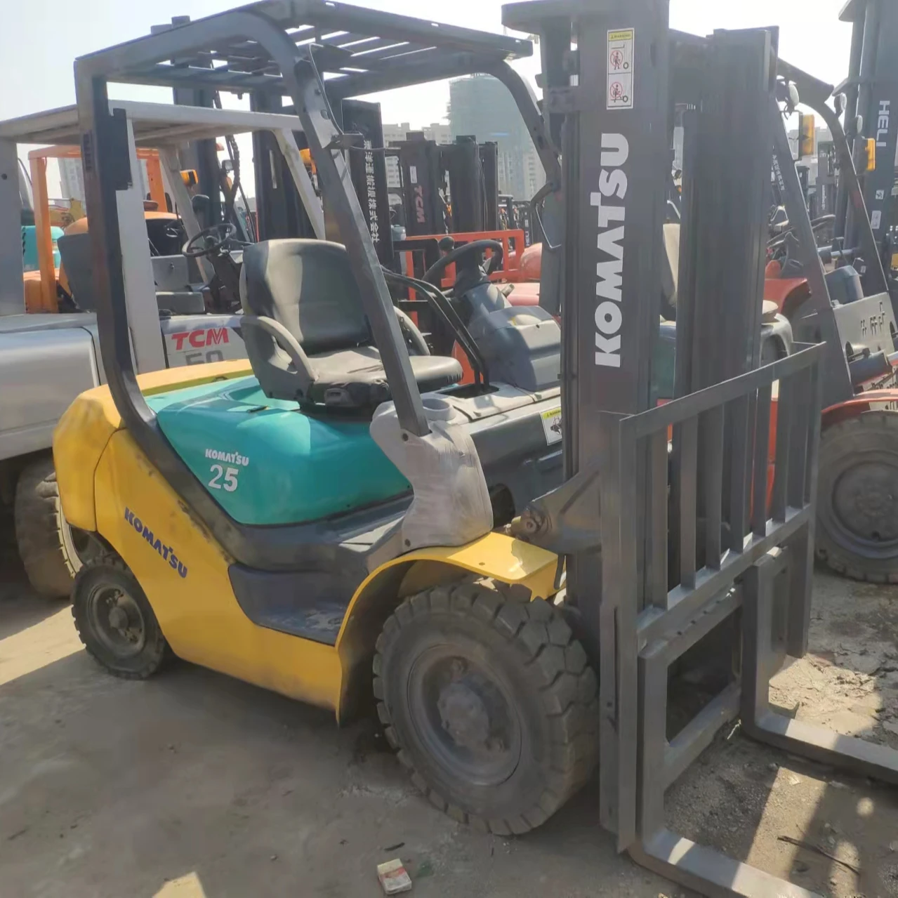 Used Japan Komatsu Forklift For Sale Fd30 2tons 3t 5t 3000kg Tcm Toyota Komatsu Forklift