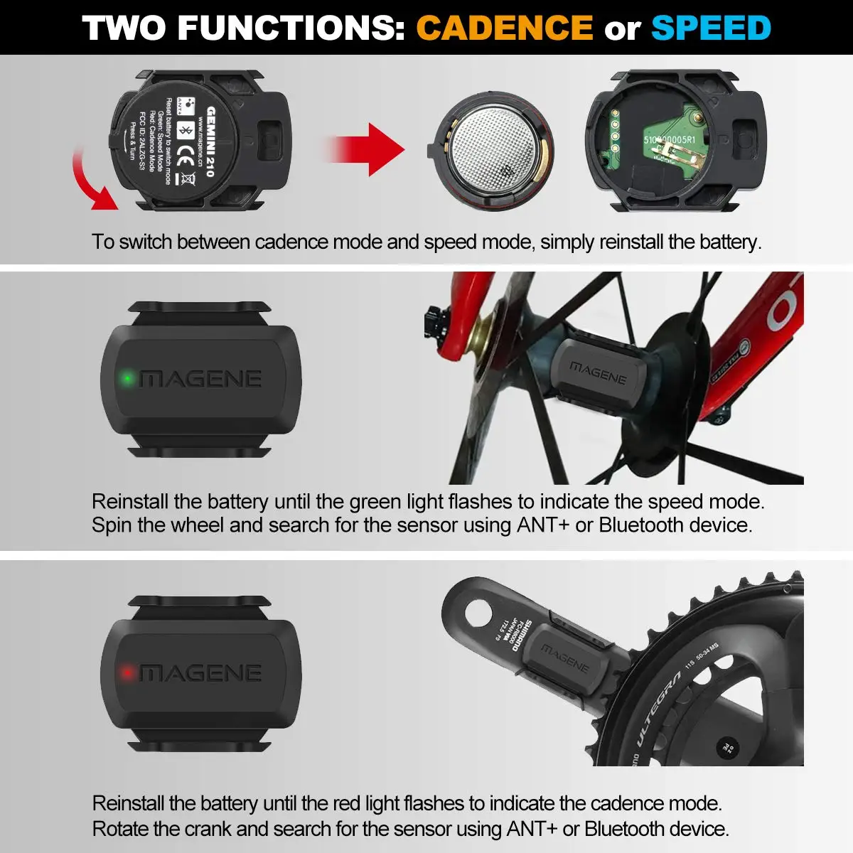 bluetooth cadence sensor for zwift