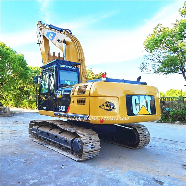 Cat Excavator 330d Caterpillar 330 Excavators Earth-moving Construction ...