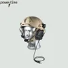 military special forces tactical headset with Fast Helmet Rail Adapter