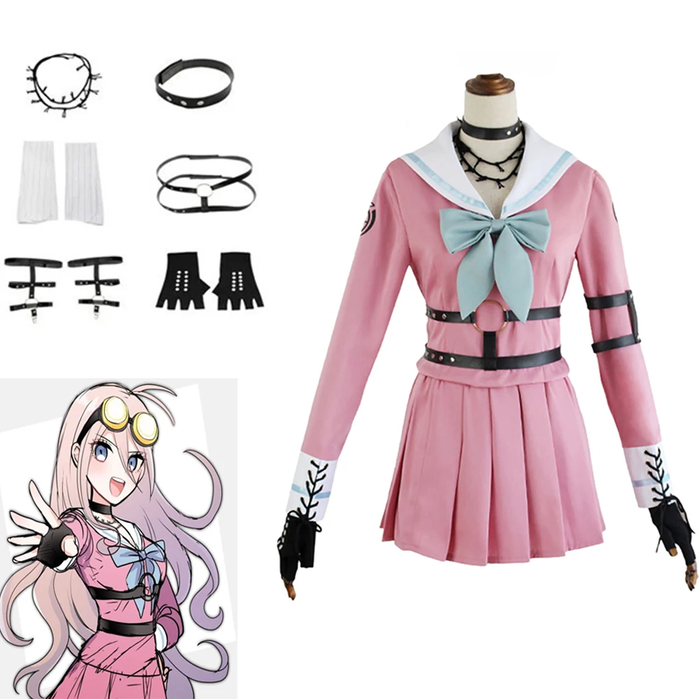 Disfraz De Iruma Miu,Vestido De Fiesta De Anime,Cosplay De Película De  Tv,Danganronpa,Rosa,Cos - Buy Vestido Rosa Para La Fiesta De  Cosplay,Danganronpa Product on Alibaba.com