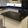 Cheap Artificial Black Quartz Stone Countertop Solid Surface