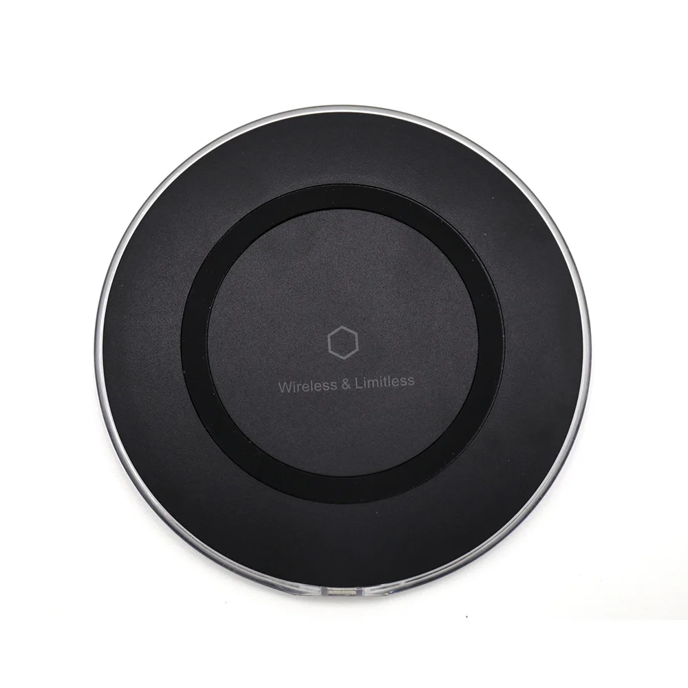 
Newest design round Ultra Thin Mobile Phone Qi Wireless Charger K9 Fast Charging pad 