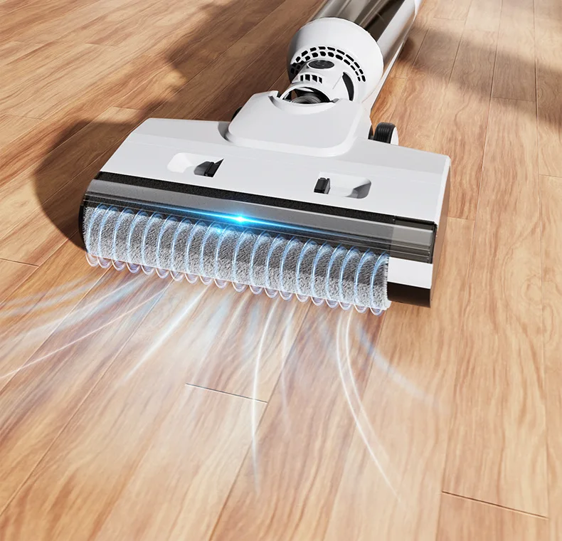 Voice-controlled wet dry vacuum