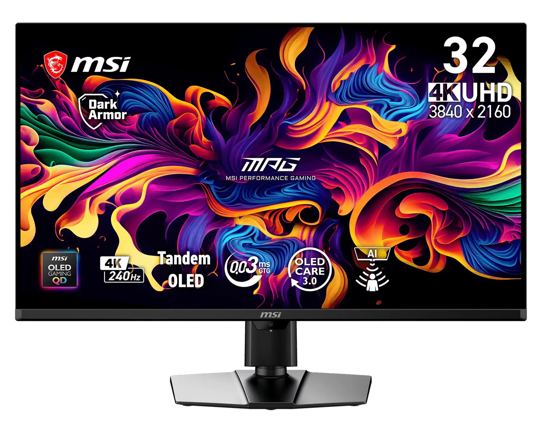 Back panel view of Asus ROG Strix Ace XG259QDPG showing DP 2.1 port and heat sink design