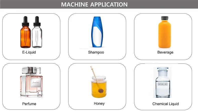 double head Microcomputer Automatic Water Liquid Filling Machine 3.5L