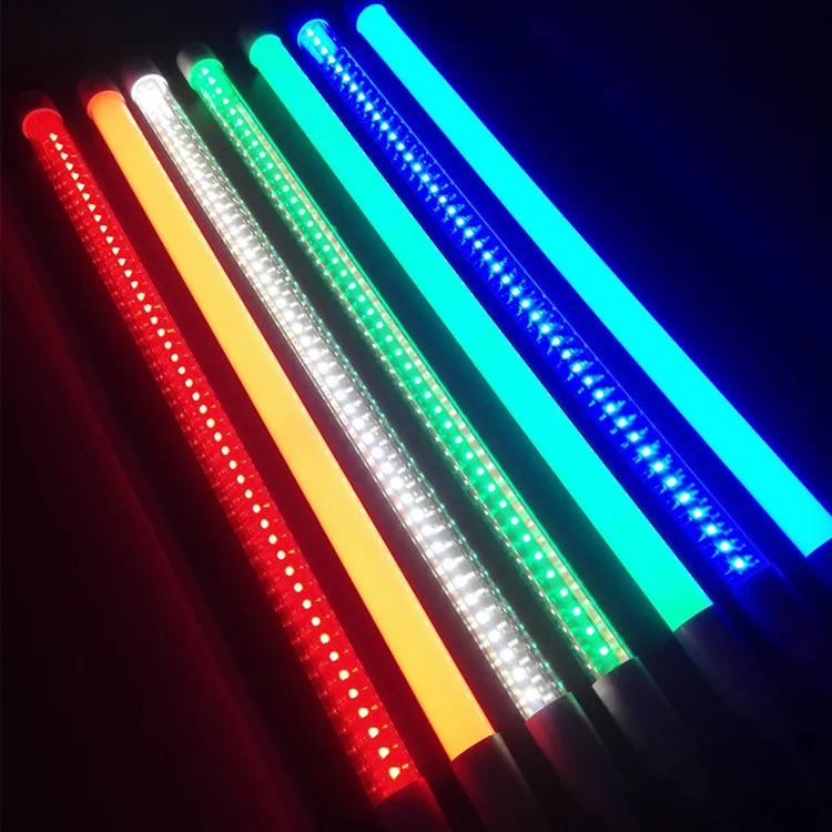 wholesale ip65 waterproof outdoor color tube red blue green yellow led color tube T8 9W 60cm