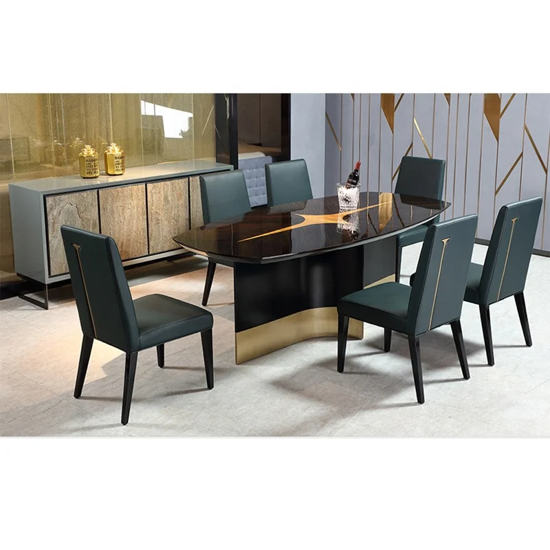 Italy Modern Furniture Design Luxury Modern 8 Chairs Glossy Woodend Dining Table With Fashion Leather Dining Chairs Buy Italy Modern Furniture Design Luxury Modern 8 Chairs Glossy Woodend Dining Table Fashion Leather Dining