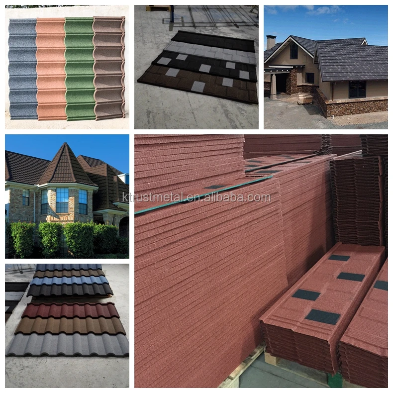 Aluminum Galvanized Roof Tile Wholesale Stone Coated Shingles Metal