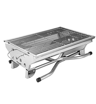 易于组装的户外便携式折叠不锈钢烧烤炉家用烧烤炉