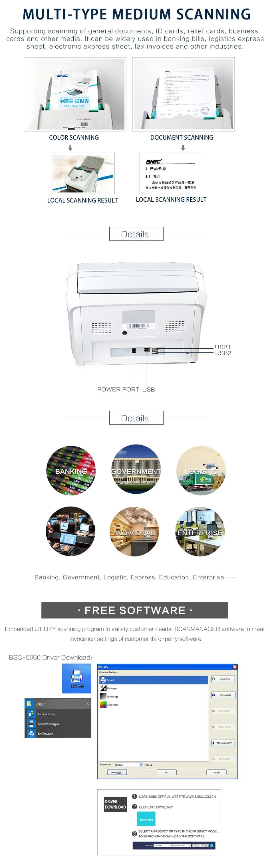 High Speed High Resolution Scanner Ocr Document Management Portable Document Camera Scanner