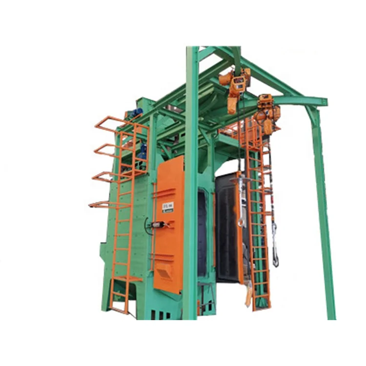 
Lpg Gas Cylinder Shot Blasting Machine/Hook Type Shot Sand Blasting Machine 