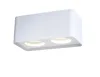 2*7w double head Square Dual Surface Mounted Aluminum 37V cob led ceiling cheap led lamp rectangular shape ceiling light
