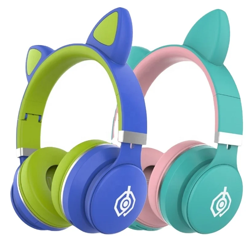 Brookstone Cat Ear Headphones 猫耳 829 Brookstone Wired Purple Cat