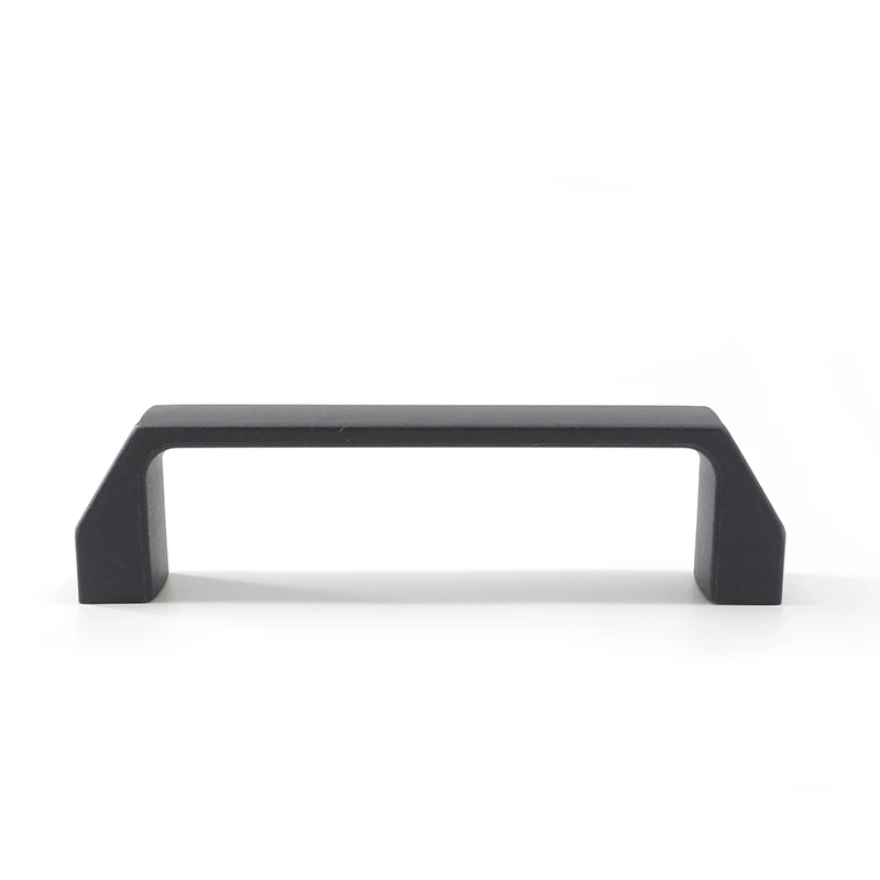 Black 180mm Plastic Door Handle Furniture Handle For Aluminium