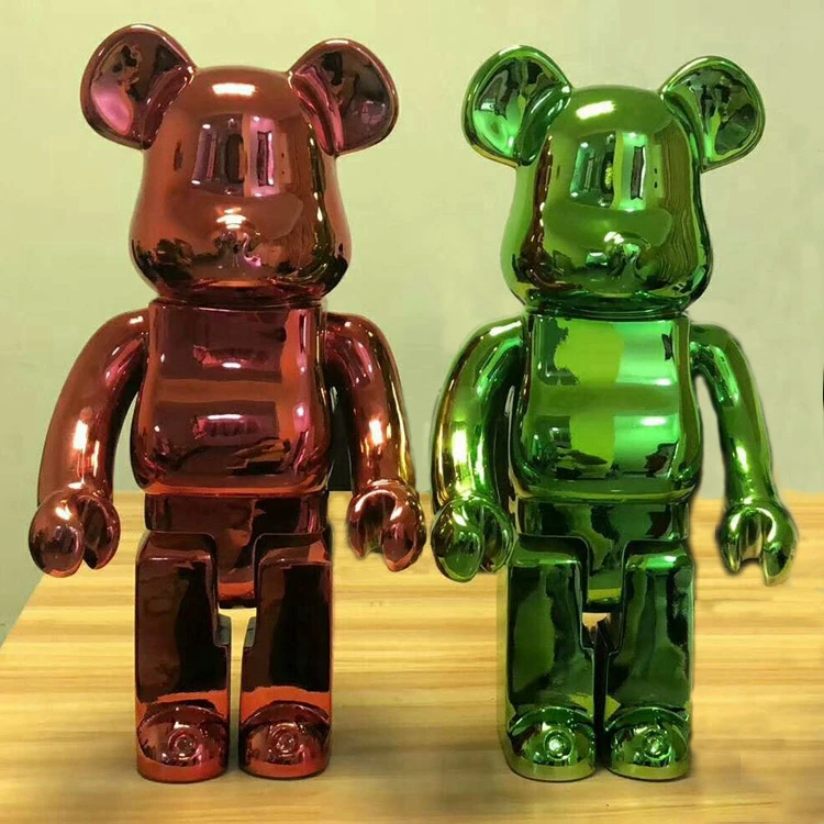 Source Customized size one pair fiberglass bear brick toy statue on  m.