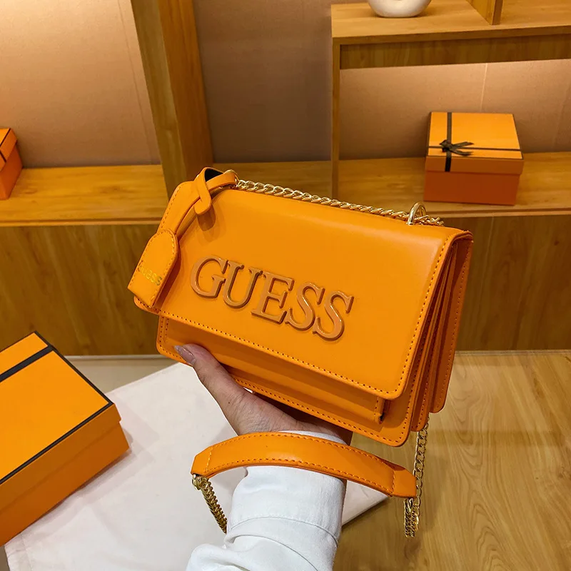 Hot Women's Luxury Designer Leather Guess Messenger Crossbody Handbag ...