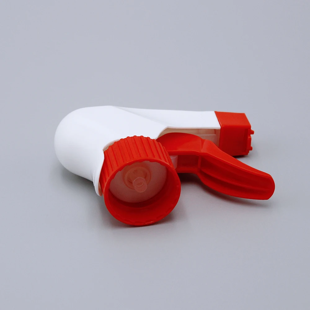 Wide trigger with foam nozzle trigger sprayer for cleaning bottle