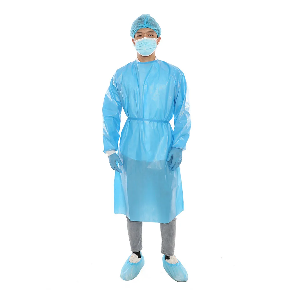 Wholesale Non Sterile Visit Garment Lab Isolation Chemotherapy Gown