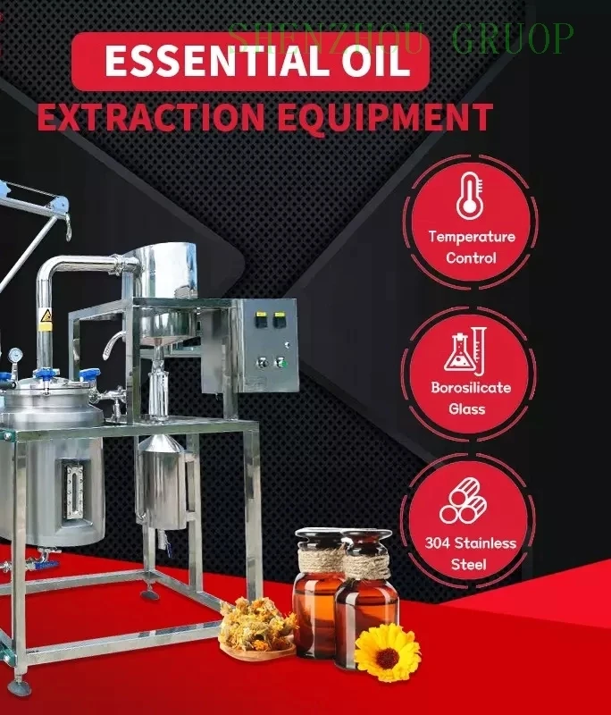 Oil Distillation Machine - Efficient Lemongrass Extraction