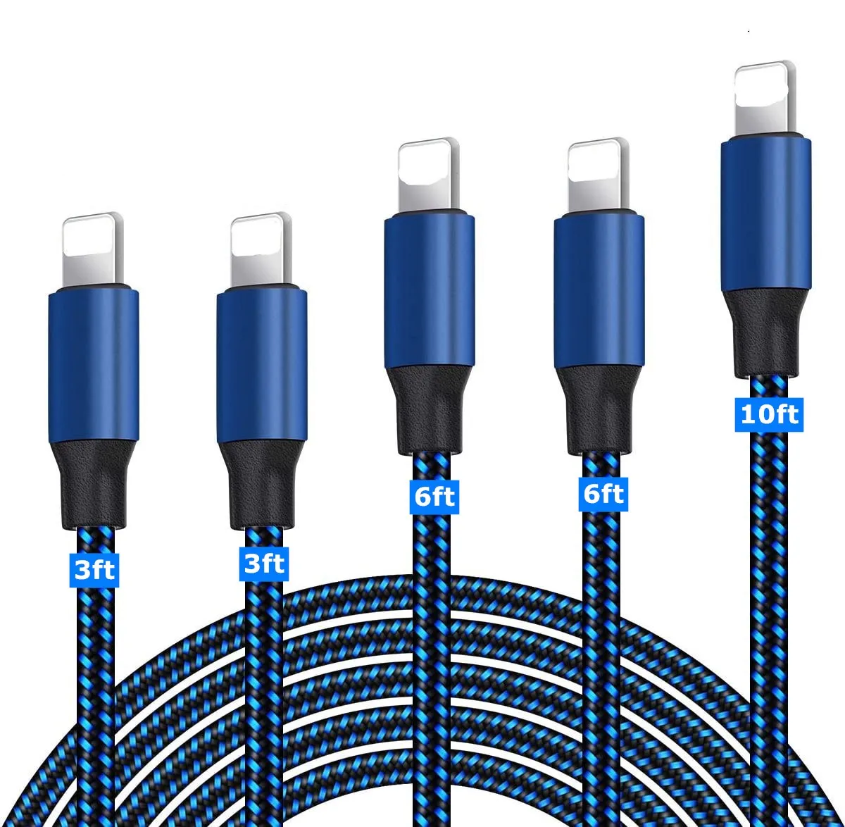 For Iphone Charging Cable Usb 3ft 6ft 10ft For Iphone Cable Charger