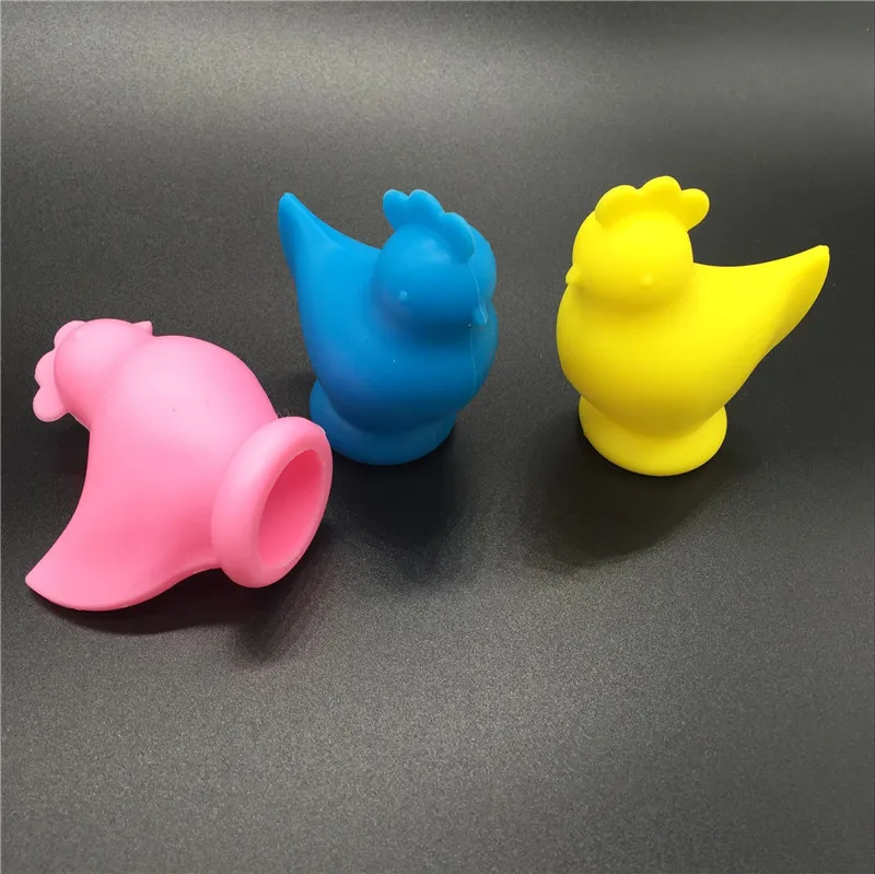 Silicone Cartoon Chick Shape Egg Separator Isolator Egg White Separator