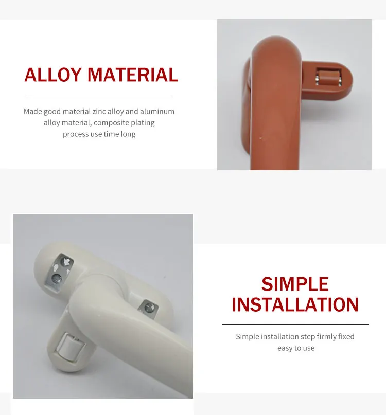 Aluminium UPVC Window Handle 63.03006