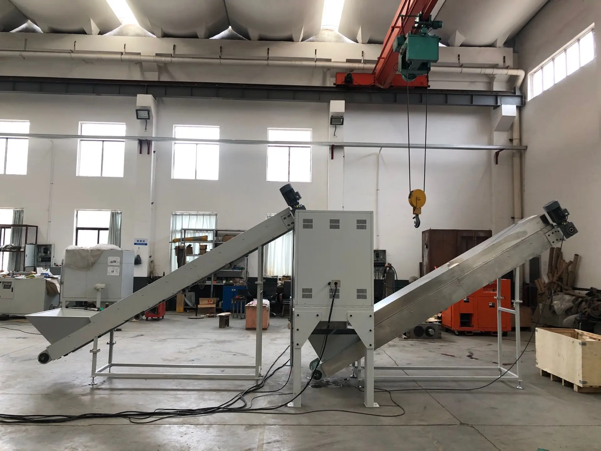 Heavy Duty Double Shaft Ewaste Hard Drive Pcb Laptop Computer Ssd