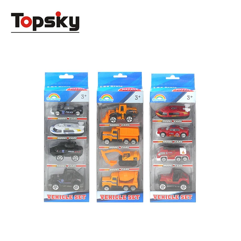 small toy car set