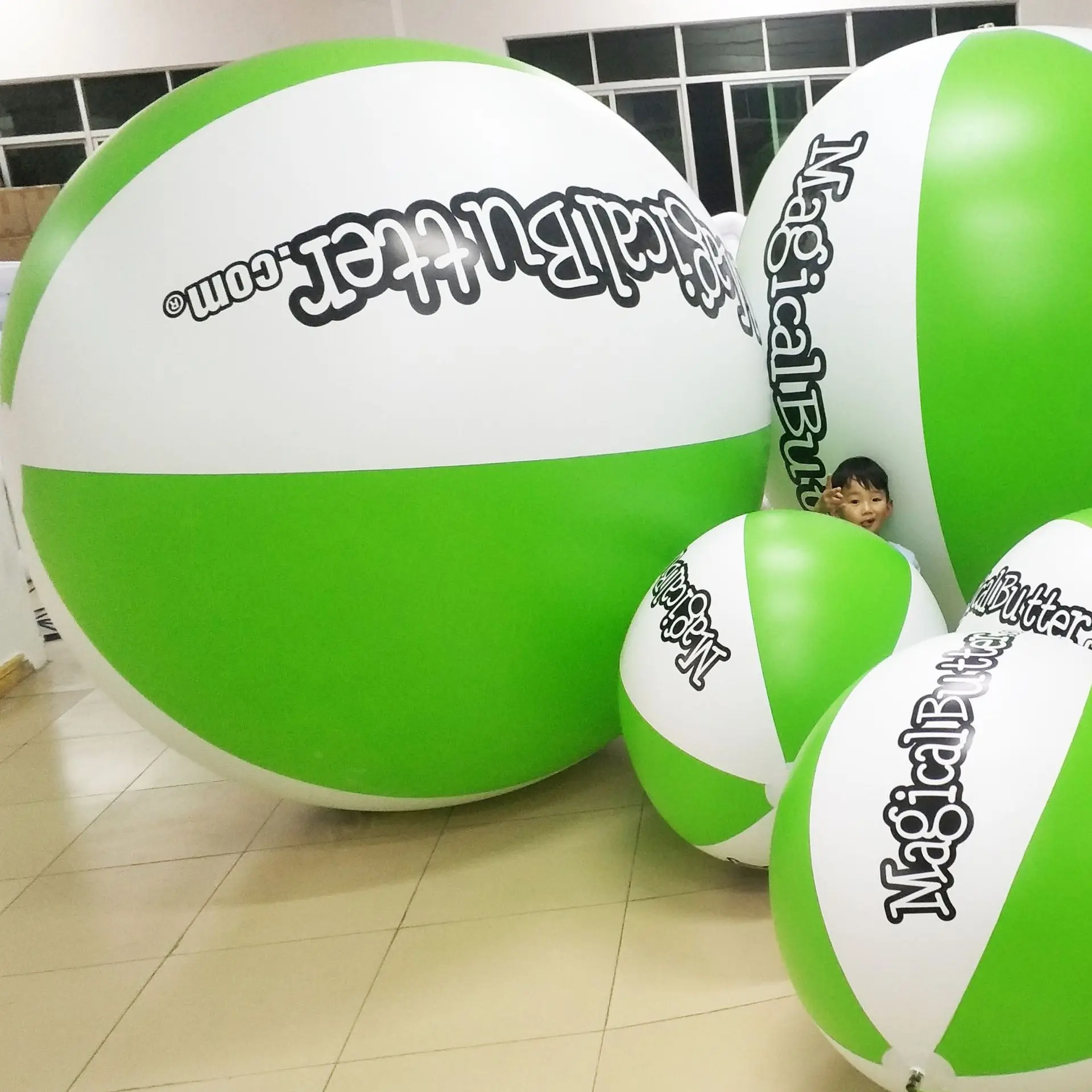 inflatable beach ball sprinkler