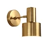 2019 new hotel nordic design bedroom E27 holder copper scone wall mounted reading lamp