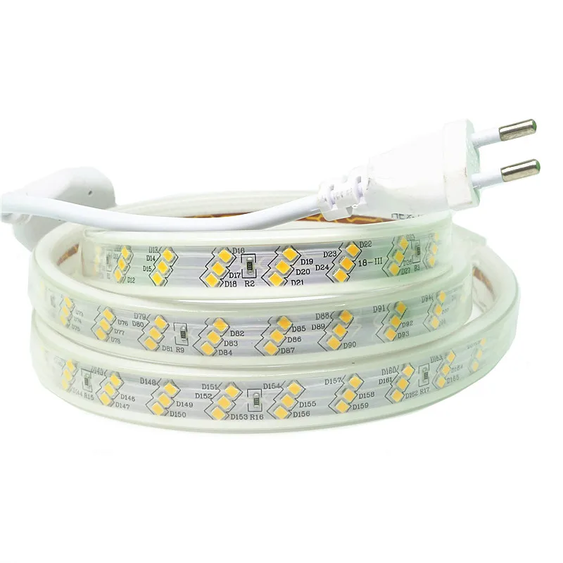 Factory price waterproof flexible ip 65 smd string lights fixture 220v garden light outdoor 5730 led