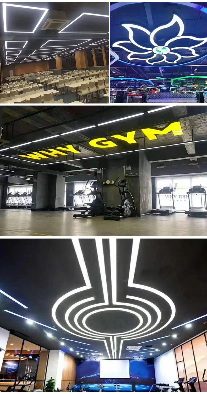 product led shaped star creative irregular hexagonal pendant light for office gym shopping mall supermarket energy efficient-27