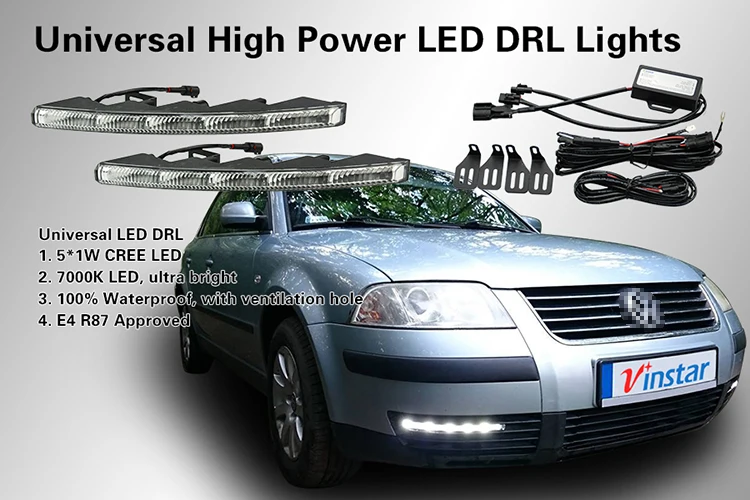 Vinstar Wholesales Led Daytime Running Light E4 Ce Certificated